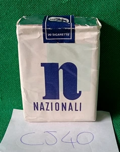 DA COLLEZIONE NAZIONALI SENZA FILTRO PIENO SIGILLATO SIGARETTE VINTAGE. CJ40 - Foto 1 di 7