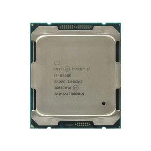 Intel Core i7 6850K CPU 3.6GHz LGA 2011 140W Processor - Picture 1 of 2