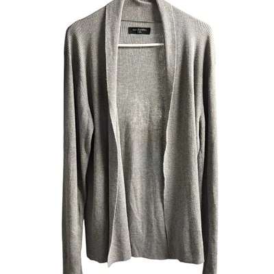 ALLSAINTS 罗纹开襟开衫,尺寸 L — 第 1/4 张图片