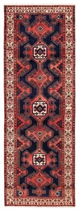 3'5" x 9'9" Vintage Hand-knotted Runner Rug Traditional Oriental Wool Carpet - Picture 1 of 9