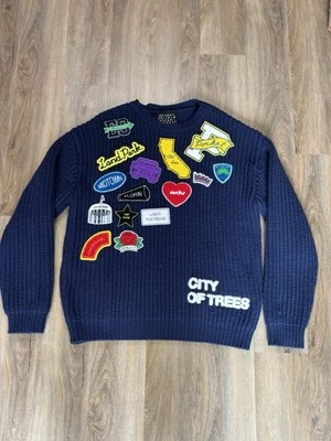 Advisry x Sacramento Kings Knit Patches Sweater Size XL - Image 1 of 4