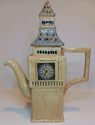 Big Ben Kensington England Ceramic Teapot Memories Of London Collection 13” VTG - Image 1 of 4