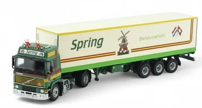 TEKNO - VOLVO F16 Globetrotter 4x2 con rimorchio SPRING a 3 assi - 1/50 - TEK... - Immagine 1 di 4