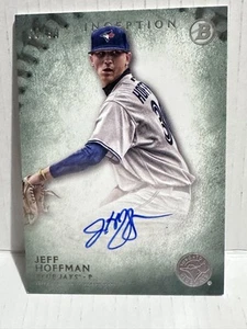 2015 Bowman Inception #PA-JH Jeff Hoffman Blue #/150 - Picture 1 of 2