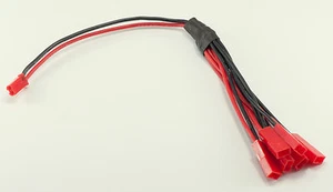 (1) 6X JST Lipo Charger Plug - Use With Stock Blade SR / 120SR Celectra Charger - Picture 1 of 4
