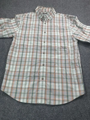 Mountain Khakis Shirt Mens Medium Plaid Short Sleeve Button Up Casual - Image 1 of 4