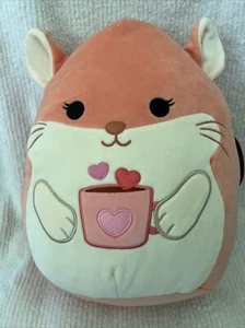 Squishmallow Erica the Valentine-Chinchilla 12’ BNWT - Picture 1 of 4