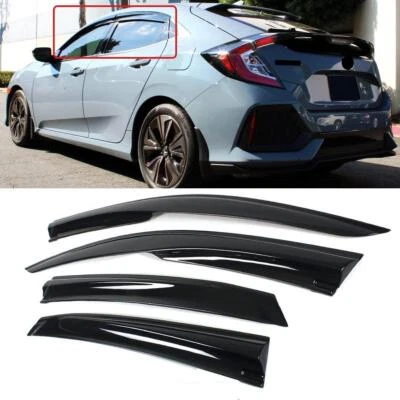 Fits 07-15 Lincoln MKX/Ford Edge Side Window Vent Visor Sun Deflector Guard Foto 1 de 4