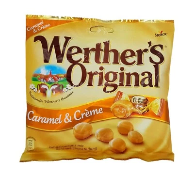 4 bolsas Werther's Original Caramel Crema Toffees 🍬900g | 1,98 lb en total Foto 1 de 2