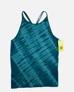 NWT Girls' Seamless Racerback Tank Top - All in Motion - Teal XS, M, XL - Picture 1 of 2