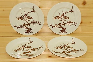 Fitz & Floyd Prunier De Chine Cognac (4) Dessert or Bread & Butter Plates, 6½" - Picture 1 of 7