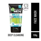 Garnier Men, Face Wash, Balances Oil Level in Skin, OilClear Clay D-Tox, 150 g