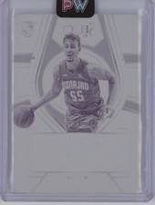 FRANZ WAGNER 2021-22 PANINI SELECT #39 ROOKIE MAGENTA PRINTING PLATE 1/1 