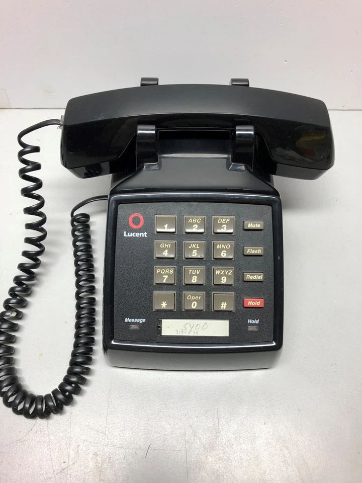 Lucent Avaya 2500 YMGM 2500YMGM Black 107732422 Single Line Telephone - Image 1 of 1