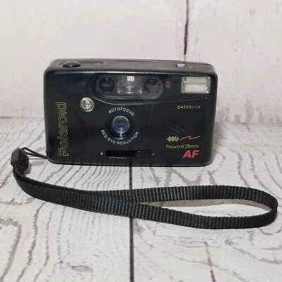 Polaroid 35mm AF Camera Autofocus Red-Eye Reduction DX Film Sensing UNTESTED - Image 1 of 4