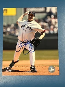 Curt Schilling Red Sox MLB Baseball Star Hand Signed Autographed 8x10 Photo - Picture 1 of 2