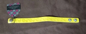 Follow The Wildflowers Yellow Paparazzi Urban Bracelet 7"-8" - Picture 1 of 4