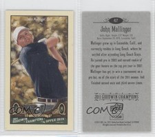 2011 Upper Deck Goodwin Champions Mini John Mallinger #47