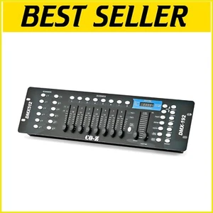 Ultimate DMX 512 Lighting Board: Control 12 Fixtures & 240 Scenes Effortlessly - Picture 1 of 9