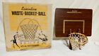 Rare Vintage 1966 Poynter Products Executive Wastebasket Basketball Complete Box