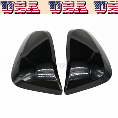 FOR TOYOTA 4RUNNER 2014-2023 RIGHT & LEFT OUTER MIRROR BLACK COVER SET OF 2 NEW Foto 1 de 4