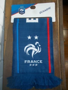 Echarpe Supporter SMU Equipe de France Bleu Blanc Rouge FFF 2 étoile La boutique - Picture 1 of 6