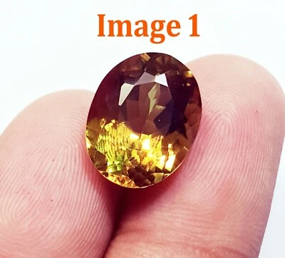 Alexandrite Loose Gemstone Oval 5 Color Changing 9 To 11 Ct Certified R355 - Image 1 of 4