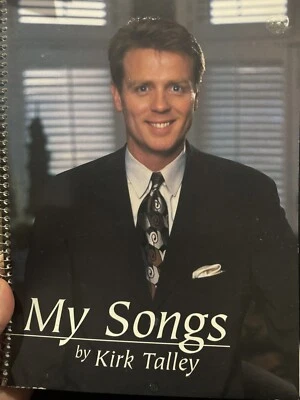 Southern Gospel Song Book Kirk Talley "My Home" Spiral Round Notes Cathedrals - Image 1 of 4