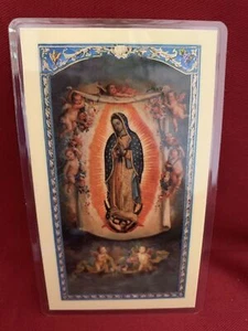 Bonella Holy Card by W. J. Hirten Co.  Prayer For The Helpless Unborn - Picture 1 of 3