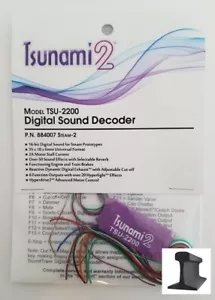 Soundtraxx ~ New 2025 ~ Tsunami 2 ~ TSU-2200 Steam - 2 ~ Sound Decoder ~ 884007 - Picture 1 of 1