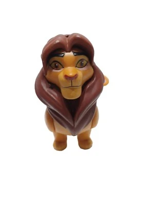 DISNEY FIGURE THE LION KING LION GUARD ADULT SIMBA FIGURE 4.75" LONG CAKE TOPPER - Image 1 of 4