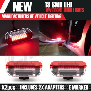 2x LED Front Door Courtesy Welcome Lights for VW Golf MK5 MK6 MK7 Tiguan Passat - Picture 1 of 7