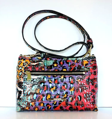 Brahmin Vida Stampede Melbourne Embossed Leather Cross Body Shoulder Bag NWT - Image 1 of 4