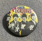 Vintage Authentic Original Beatles Pin badge All Four Beatles