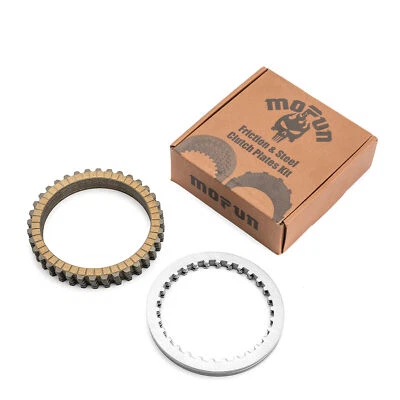 MOFUN 17PCS Extra Plate Friction Steel Clutch Disc Kit for Harley Sportster XL - Image 1 of 4
