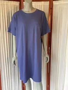 Madewell Womens Ribbed Knit Blue Dress Short Sleeve Size 3X - Picture 1 of 8