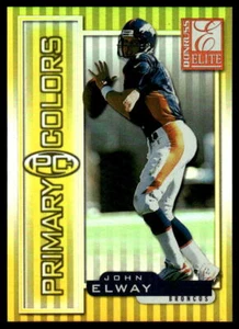 1999 Donruss Elite #27 John Elway FOOTBALL Denver Broncos - Picture 1 of 2
