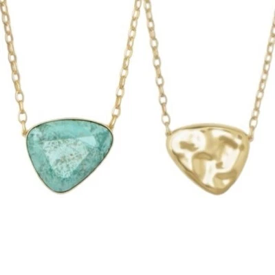 Collar colgante de oro en crisocola KENDRA SCOTT McKenna Foto 1 de 4