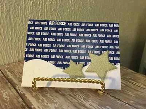 US Airforce  handmade notecards. Party invitations, boot camp, thinking of you - Picture 1 of 11