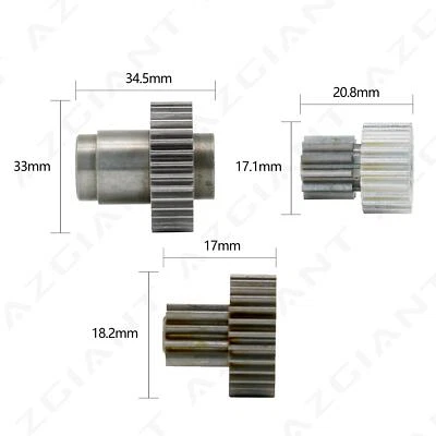 Electric Parking Handbrake EPB Gears for 15-20 Hyundai Aslan / 15-18 Kia Sorento - Image 1 of 4