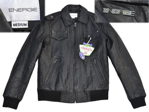 ENERGIE Chaqueta Hombre 100% cuero Talla M  EN01 T3P - Foto 1 di 11