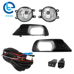 w/Cover Switch Kits Clear Lens For Toyota Camry 2007-2009 Front Fog Lights Lamps - Picture 1 of 13
