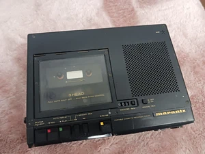 ¡Probado y funcionando! Grabadora de casete portátil Marantz PMD 221 - Imagen 1 de 8