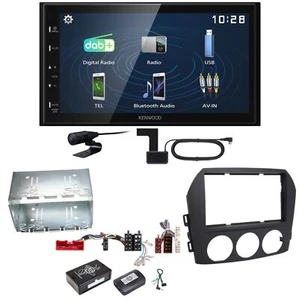 Kenwood DMX129DAB DAB+ Bluetooth USB Einbauset für Mazda MX-5 NC FL - Bild 1 von 1