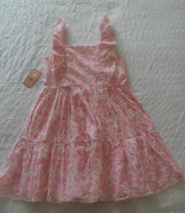 NWT btween Pink Floral Girls Summer Dress Sz. 10 - Picture 1 of 9