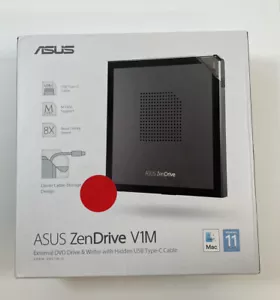 ASUS USB Type-C External DVD Drive Model ZenDrive V1M (SDRW-08V1M-U/BLK/G/AS//) - Picture 1 of 10
