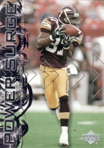 2003 Upper Deck Power Surge #PS18 Rod Gardner Washington Redskins