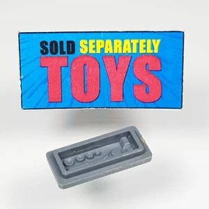 Vtg 1984 GI Joe Firefly Gray Backpack Cover Weapon Accessory Part Original - Picture 1 of 11
