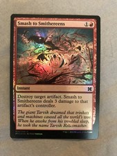 Smash To Smithereens X1 Foil Modern Masters 2015 Moderate Play MTG