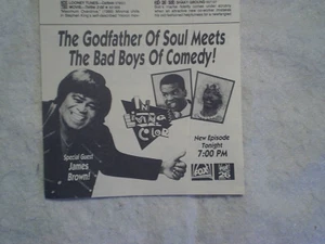 1993 IN LIVING COLOR TV SHOW WERBUNG NUR DRUCK, James Brown Godfather Of Soul, Wayans - Bild 1 von 2
